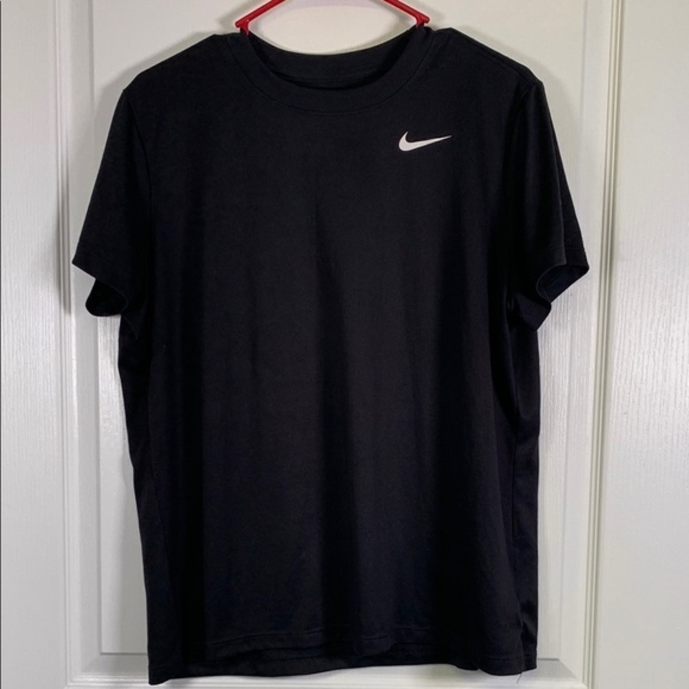 Nike The Nike Tee Dri-Fit Black Shirt Size XL EUC #2757
